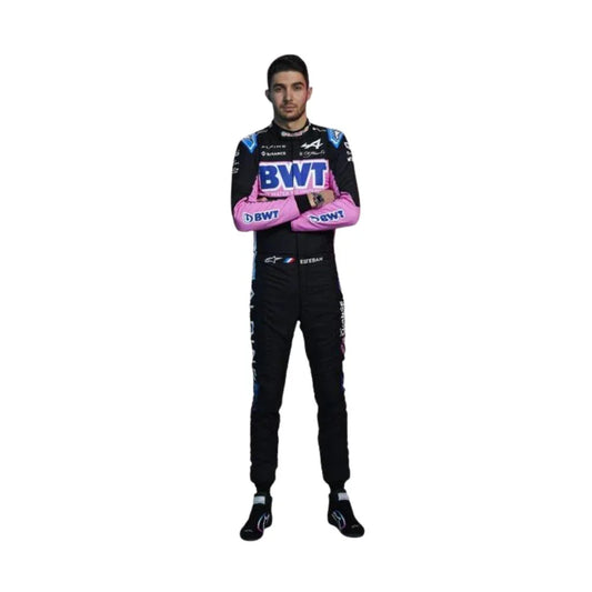 2024 Esteban Ocon BWT Alpine F1 Race Suit - Dubai Racewears