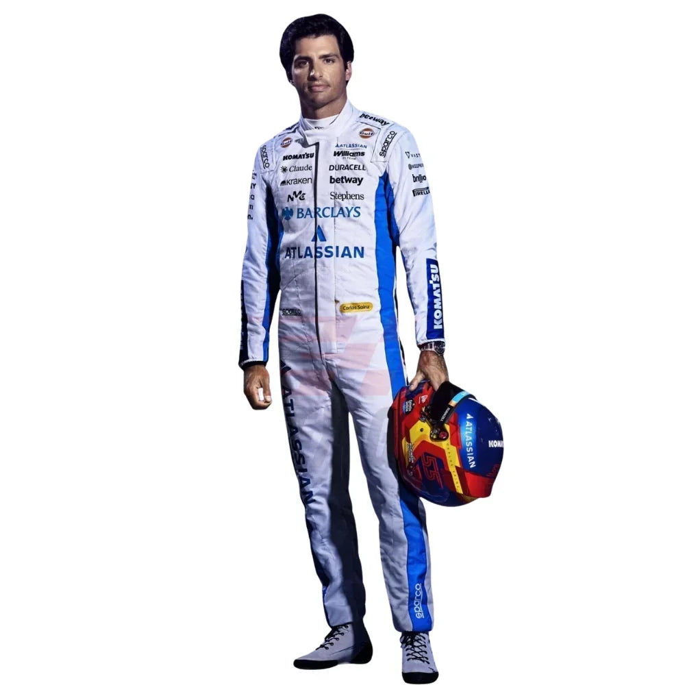 Carlos Sainz 2026 F1 Inspired Race Suit | Dubai Racegear - Dubai Racewears
