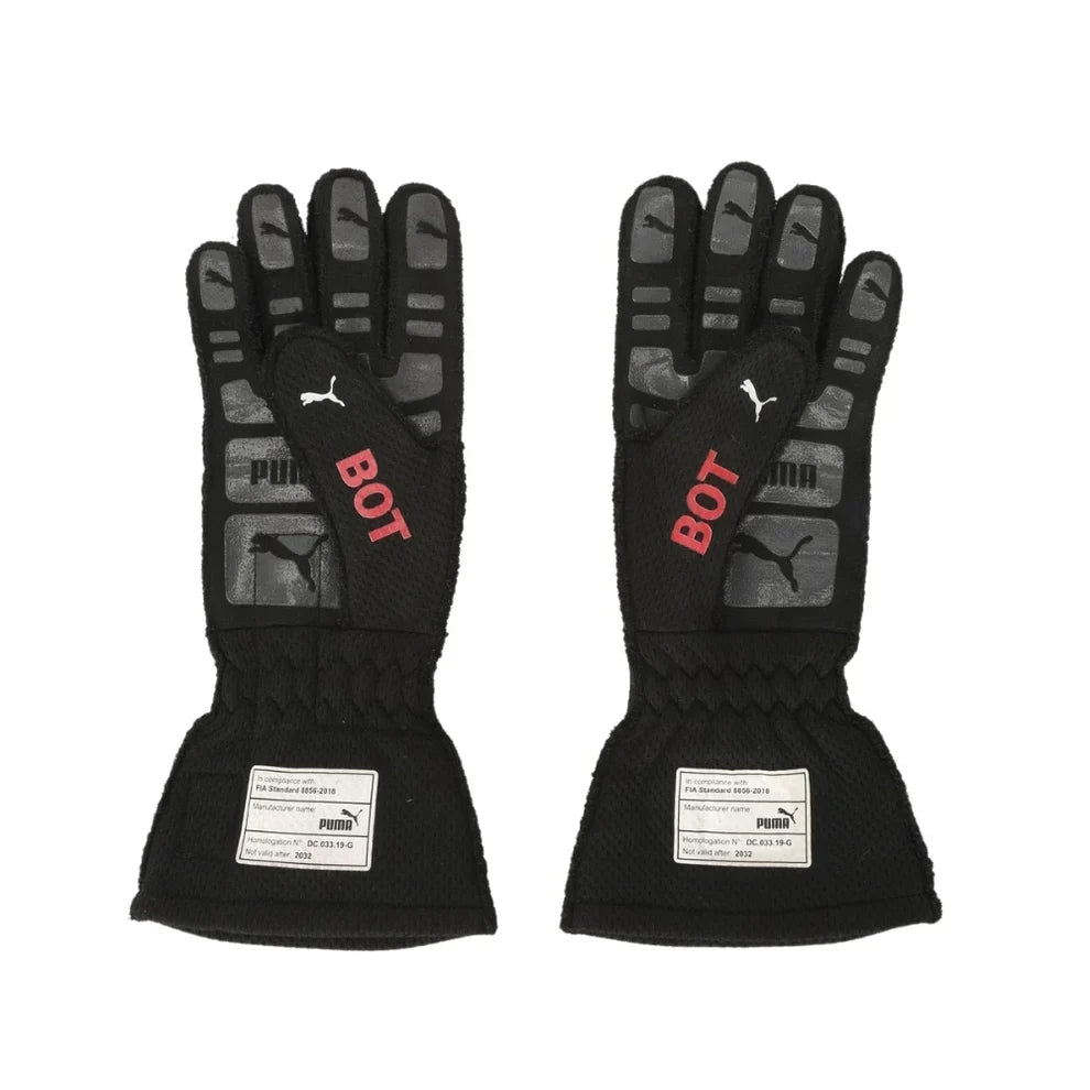 2022 Valtteri Bottas Alfa Romeo F1 race gloves - Dubai Racewears