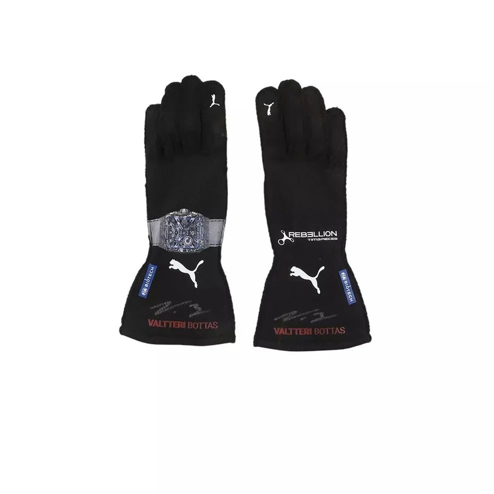 2023 Valtteri Bottas Alfa Romeo F1 Race Gloves - Dubai Racewears