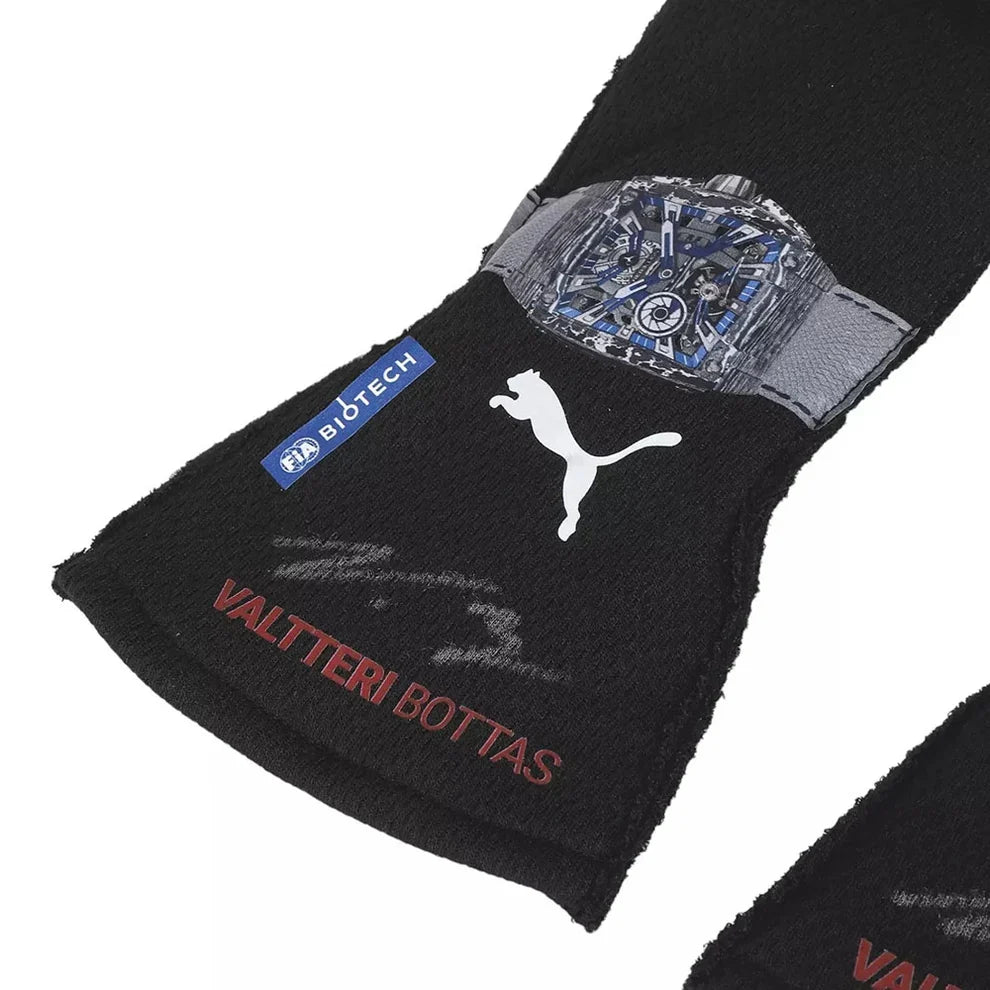 2023 Valtteri Bottas Alfa Romeo F1 Race Gloves - Dubai Racewears