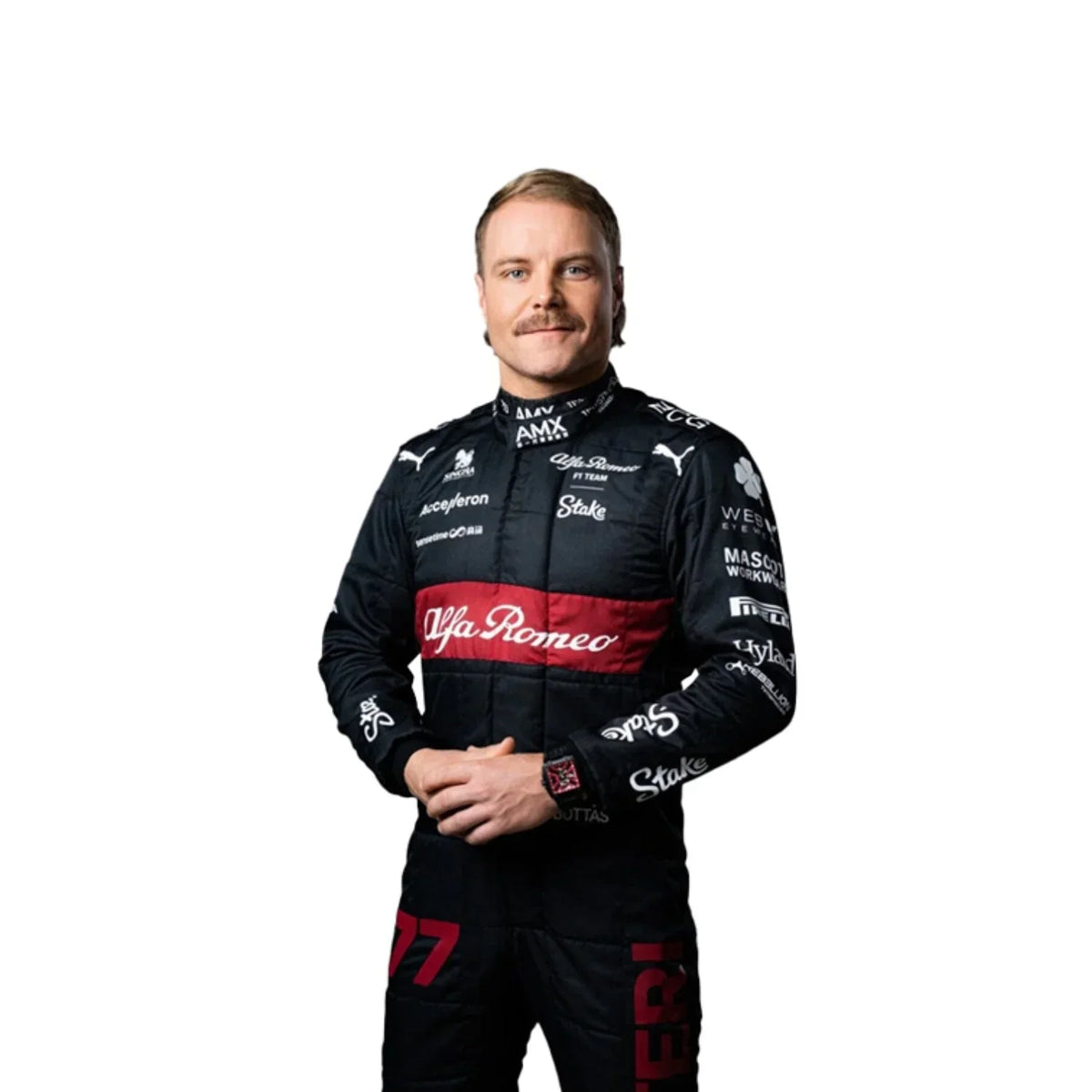 2023 Valtteri Bottas Alfa Romeo F1 Race Suit - Dubai Racewears