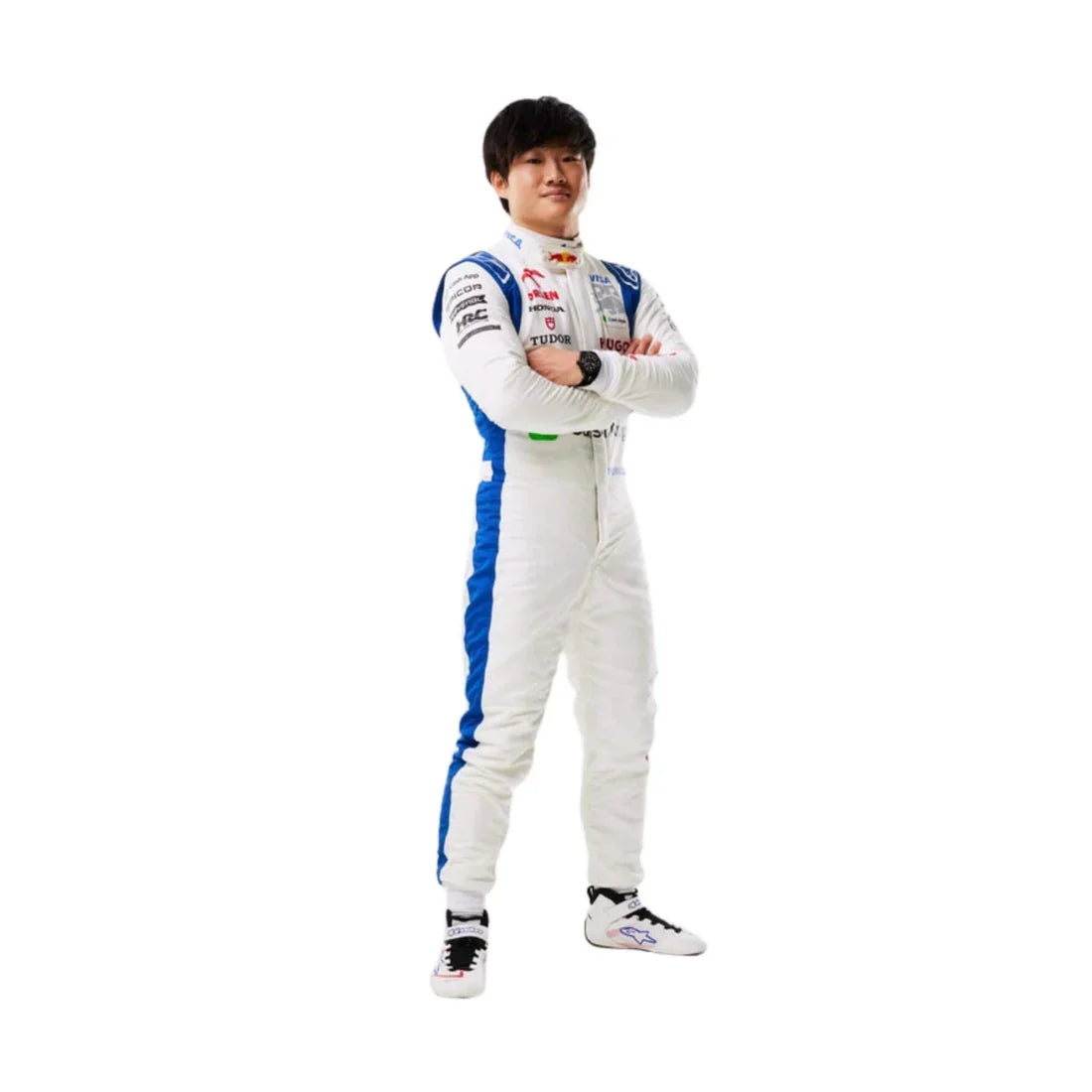 2024 Yuki Tsunoda VISA RB F1 Race Suit - Dubai Racewears