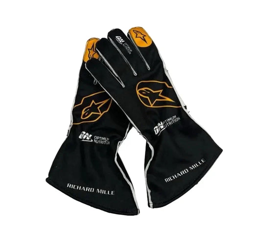 2024 Lando Norris McLaren F1 Race Gloves - Dubai Racewears