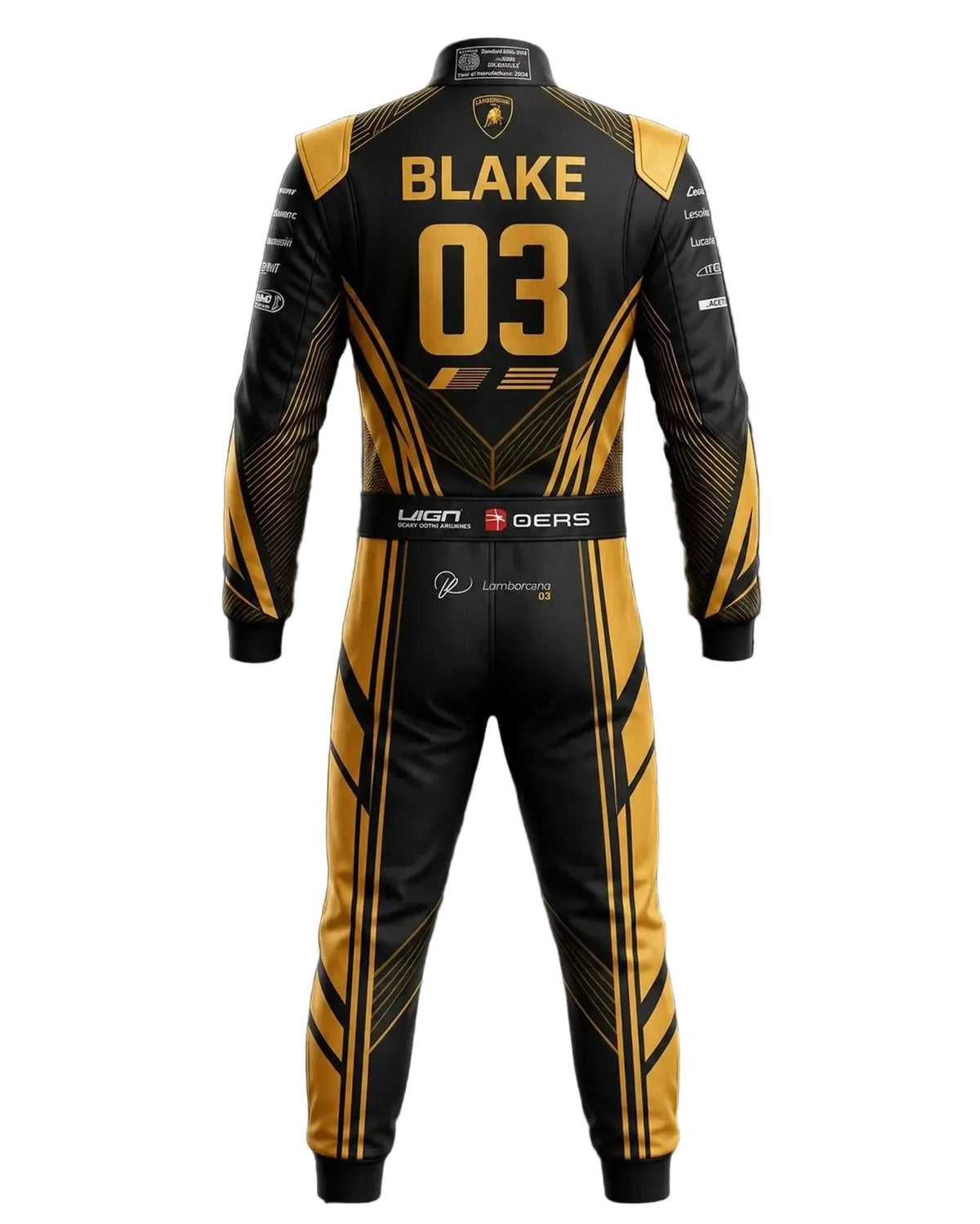 Handmade Go Kart Racing Suit - Dubai Racewears