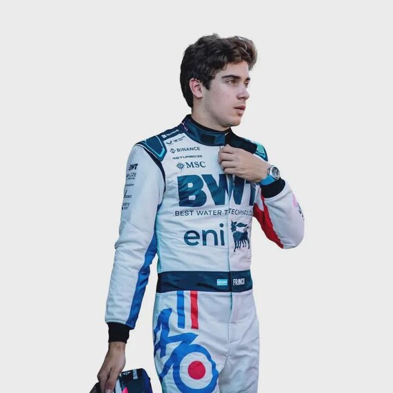2025 Franco Colapinto Spanish GP celebrate 70 years Race Suit - Dubai Racewears