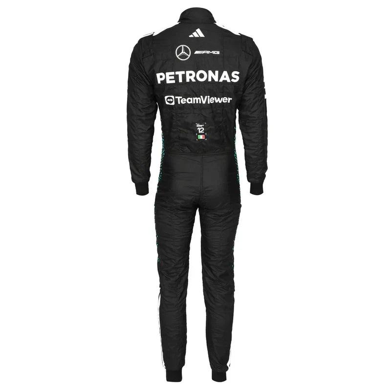 Kimi Antonelli 2025 Mercedes F1 Inspired Race Suit | Dubai Racegear - Dubai Racewears