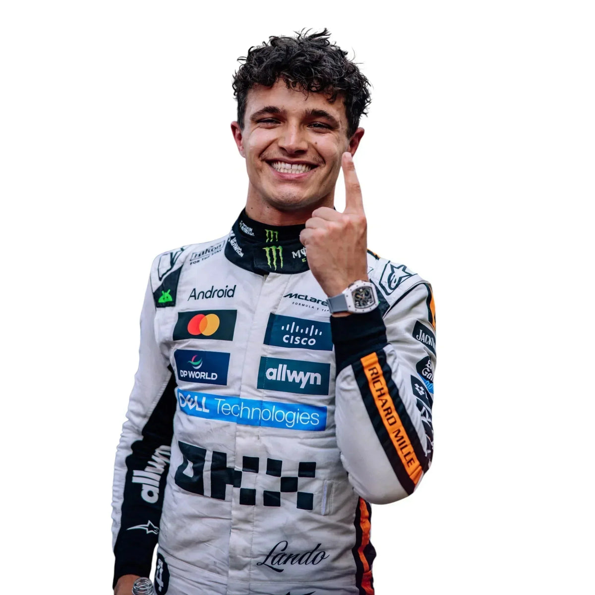 2025 Lando Norris Mclaren Monaco GP Race Suit - Dubai Racewears
