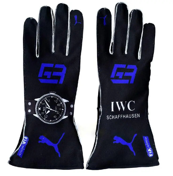 2022 George Russell Mercedes F1 Race gloves - Dubai Racewears
