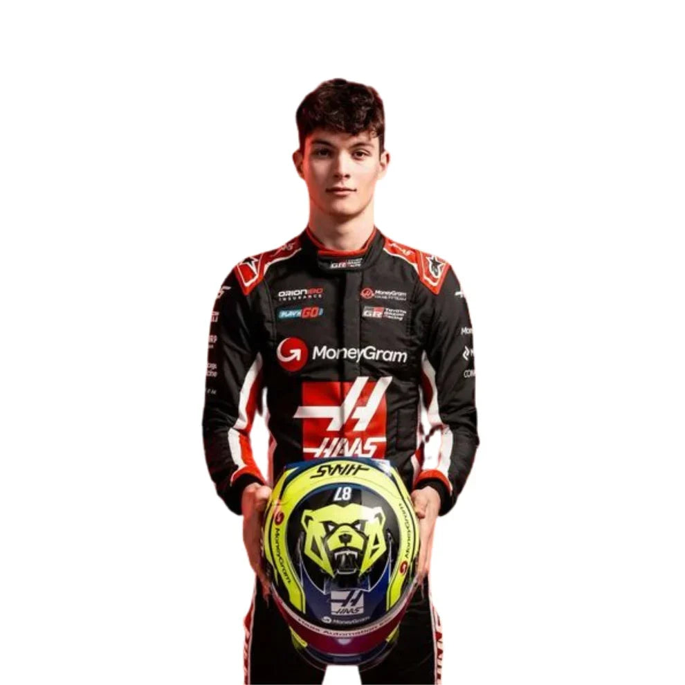 2025 Oliver Bearman Hass F1 Race Suit - Dubai Racewears