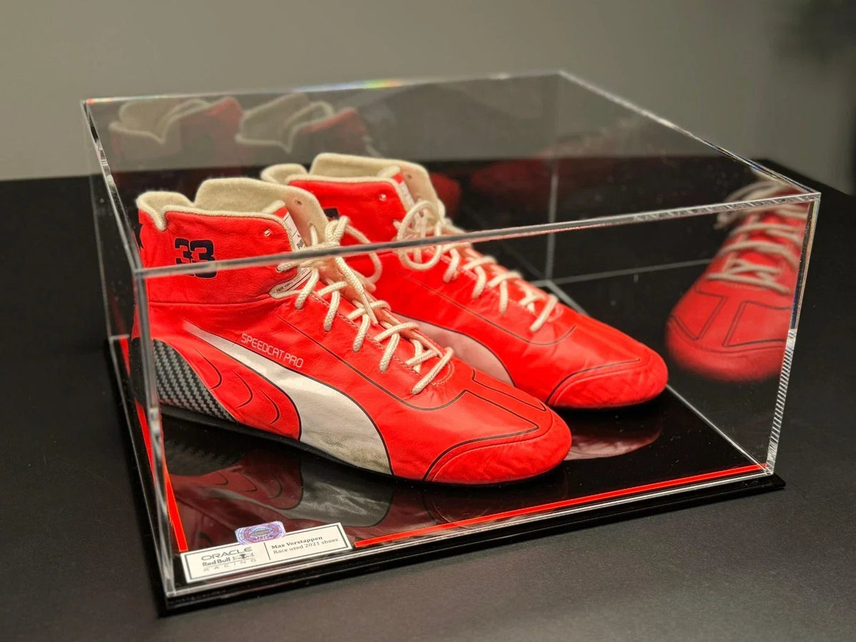 2021 Max Verstappen Red Bull F1 Race Shoes - Dubai Racewears