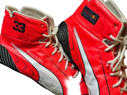 2021 Max Verstappen Red Bull F1 Race Shoes - Dubai Racewears