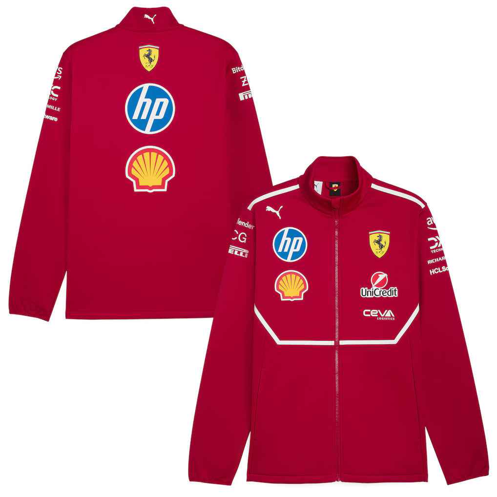 Scuderia Ferrari 2025 Team Softshell Jacket