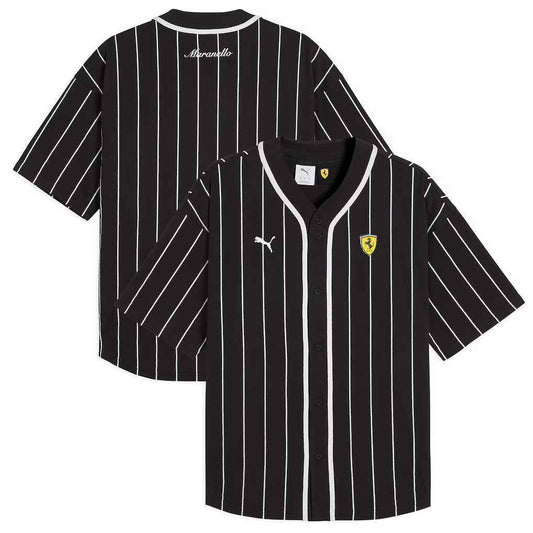 Scuderia Ferrari Baseball Jersey by Puma - Black