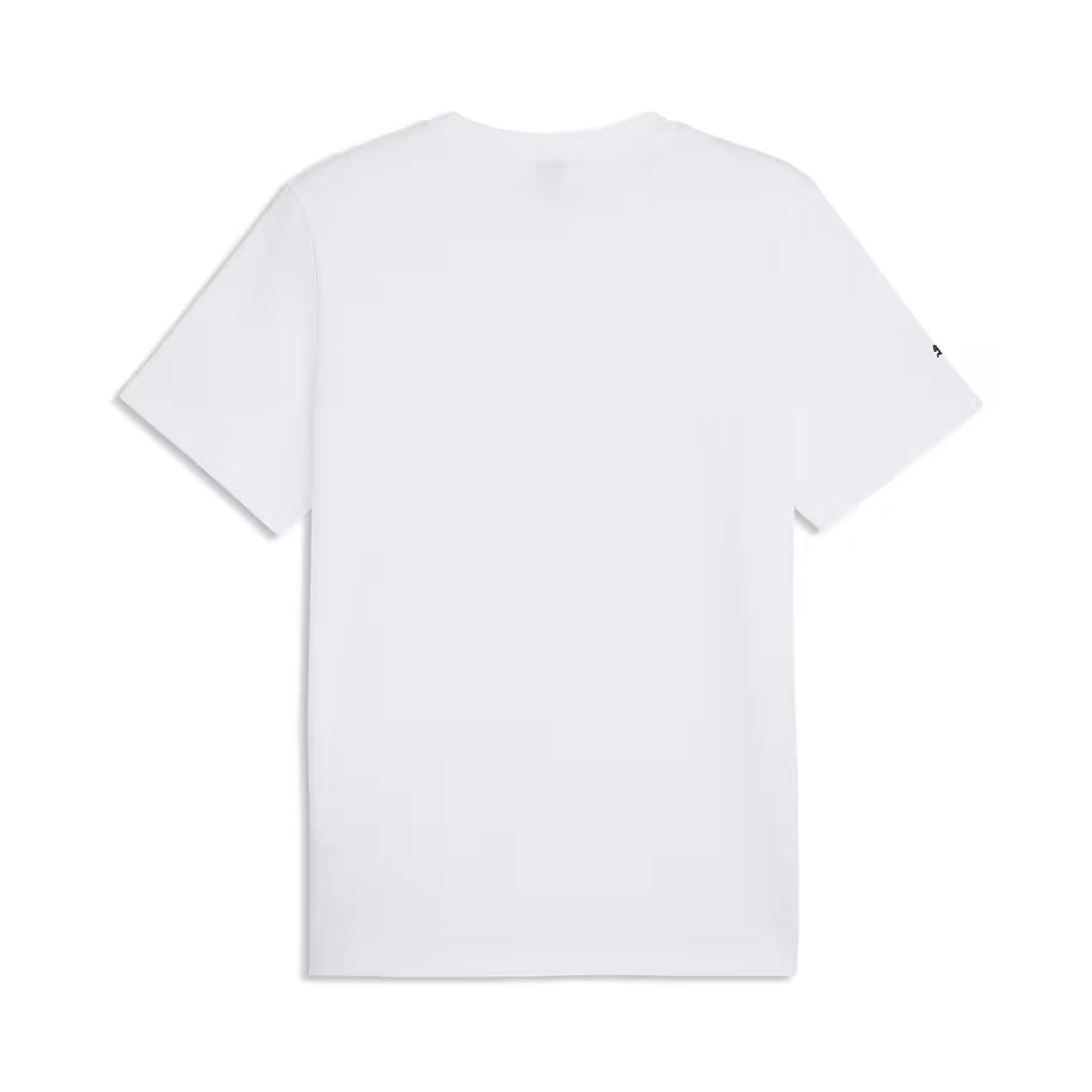 Scuderia Ferrari Large Shield T-Shirt by Puma - White - Dubai Racewears