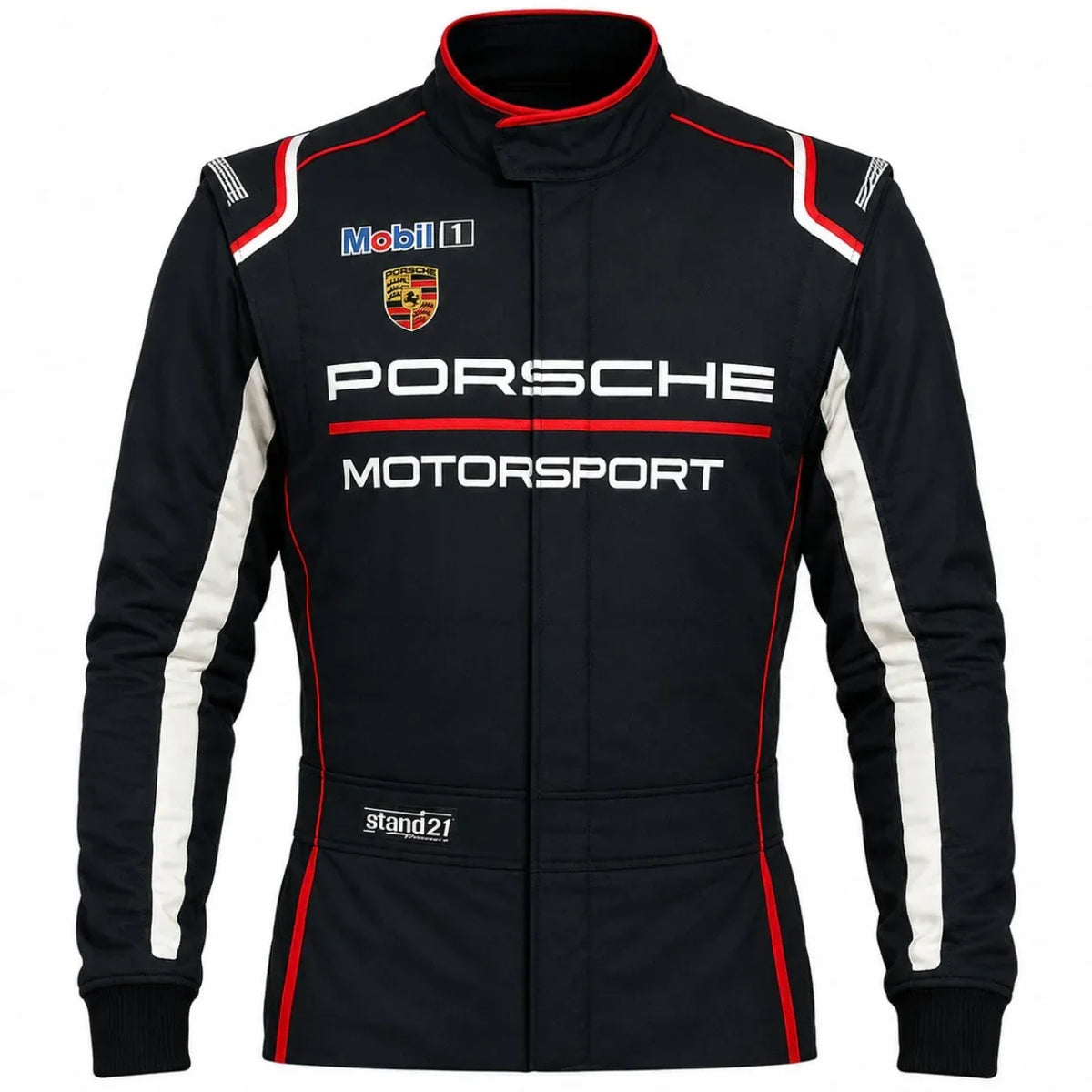 Porsche Motorsport Race Suit La Couture Hybrid, black - Dubai Racewears