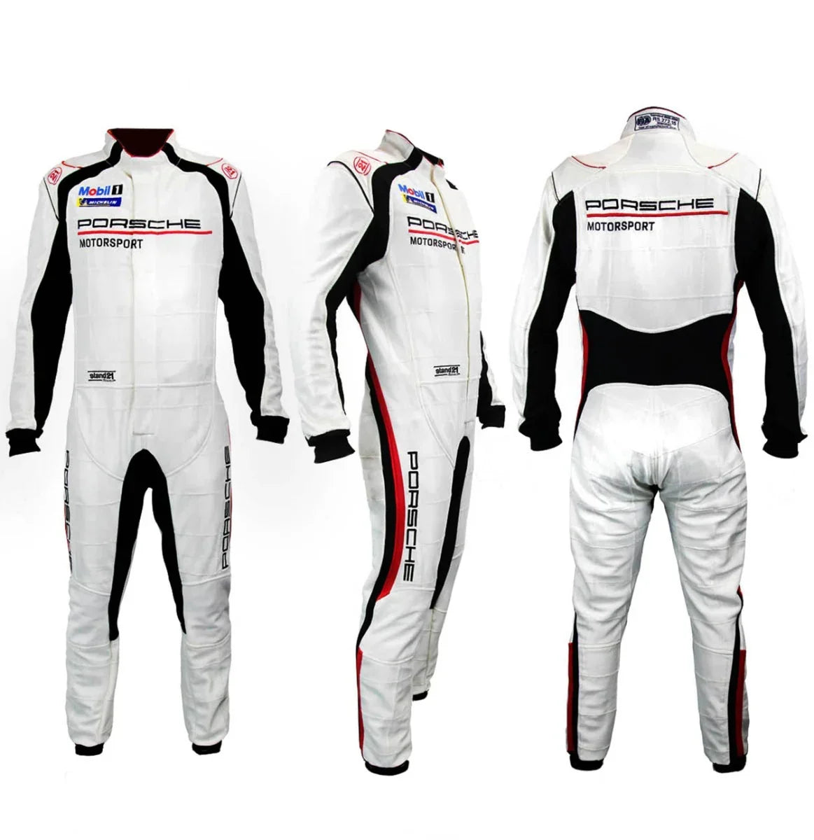 Porsche Motorsport Race Suit La Couture Hybrid white - Dubai Racewears